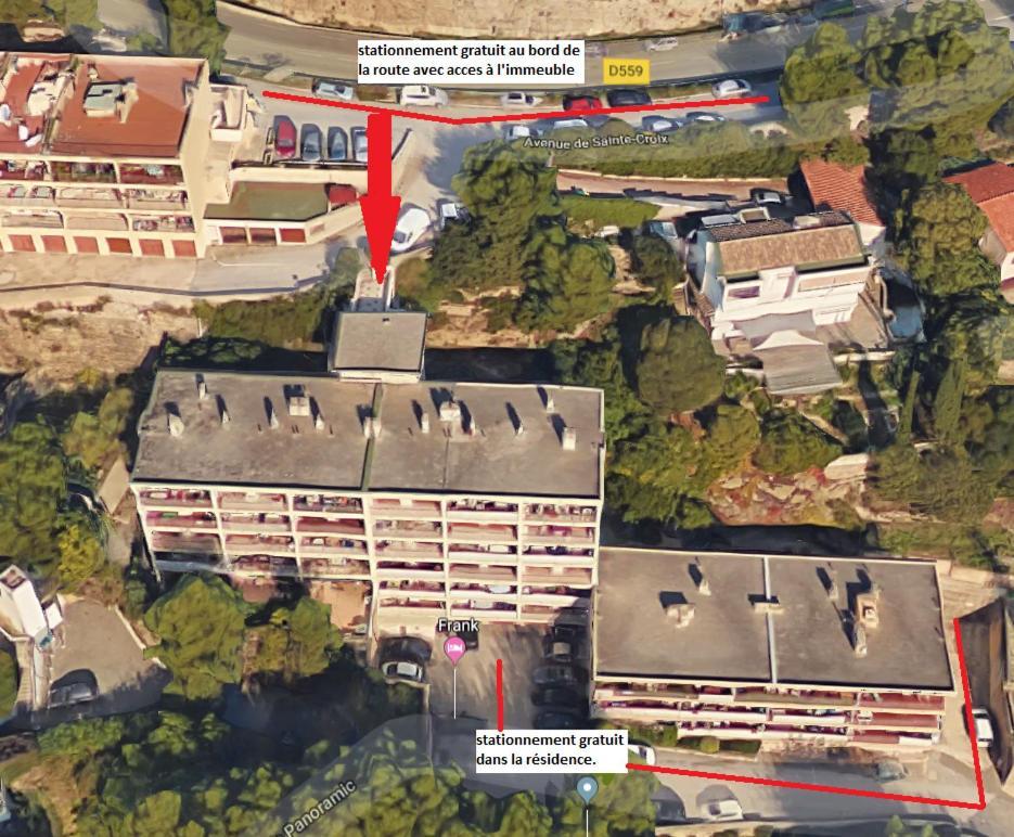 카시스 Au Calme, 200M Du Centre T2 Avec Balcon Et Parking 아파트 외부 사진